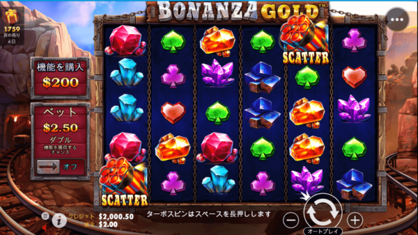 ボナンザゴールド（Bonanza Gold）の基本情報
