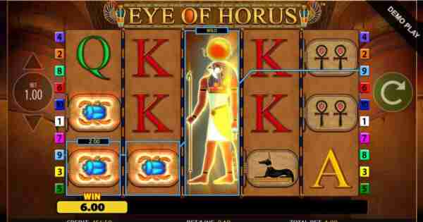 アイオブホルス (Eye of Horus) の拡大ワイルド