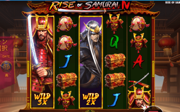 Rise of Samurai 4の拡大ワイルドシンボル2